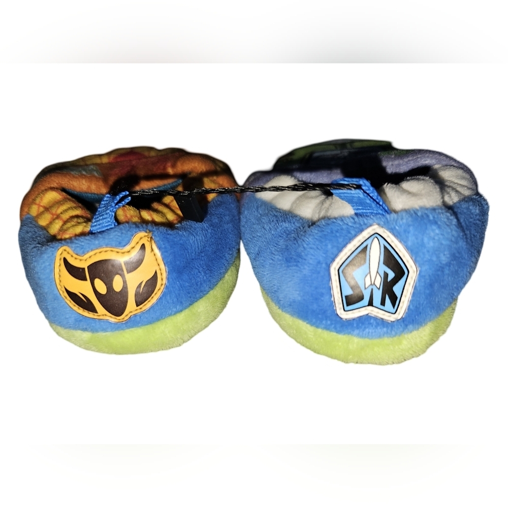 Disney Toy Story Woody & Buzz Plush Slippers Toddler Sz 5T-6T - Picture 7 of 9